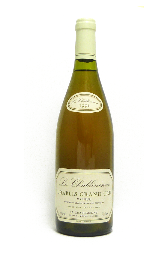 la Chablisienne Chablis Valmur Grand Cru 1991