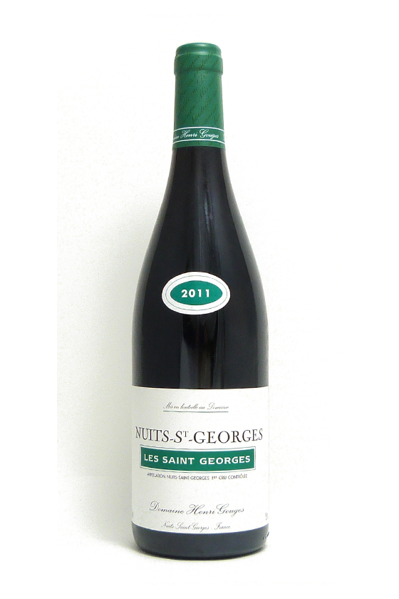 HENRI GOUGES NUITS ST GEORGES LES SAINTS GEORGES 1ER CRU 2011