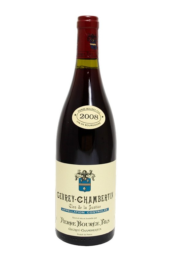 Domaine Pierre Bourée Gevrey Chambertin Clos De La Justice 2008