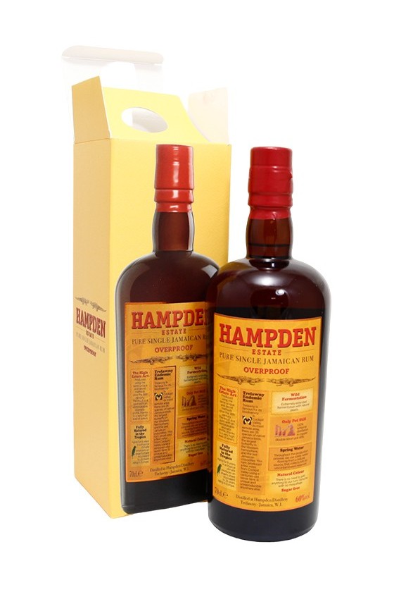 Rhum Hampden Estate Pure Single Overproof Jamaique