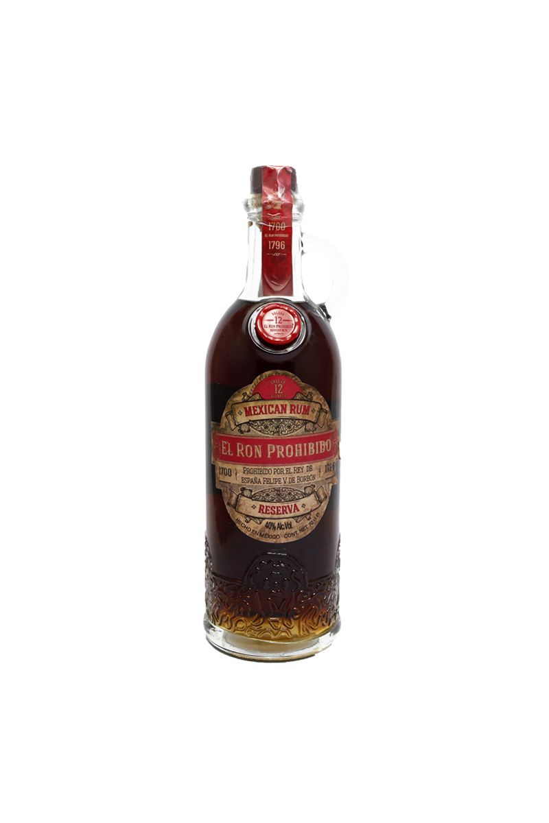 Rhum El Ron Prohibido 12 Ans D'Age