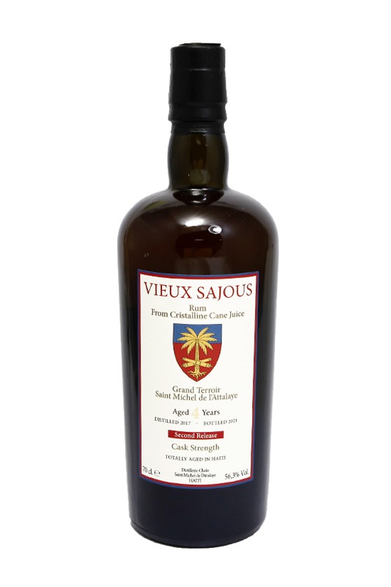 Rhum Vieux Sajous Cask Strenght Seconde Release 4 Ans 2017