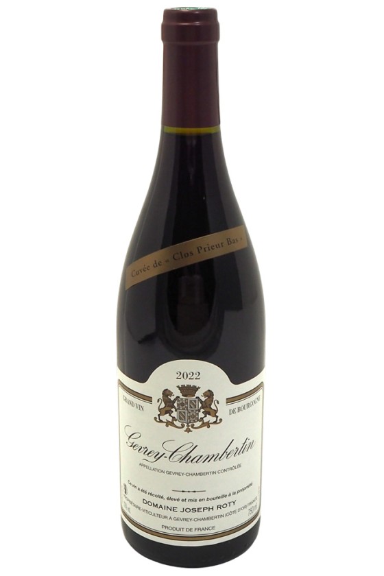 Joseph Roty Gevrey Chambertin Clos Prieur Bas 2022