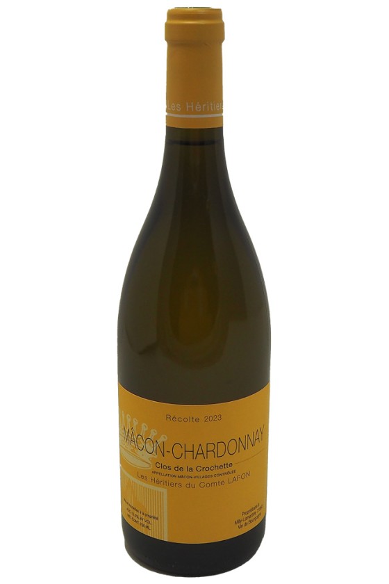 Les Héritiers Du Comte Lafon Mâcon Clos De La Crochette Blanc...