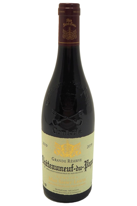 Mas Saint Louis Châteauneuf Du Pape Grande Réserve 2019