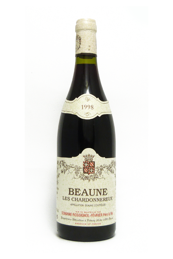 DOMAINE ROSSIGNOL FEVRIER P&F BEAUNE LES CHARDONNEREUX 1998