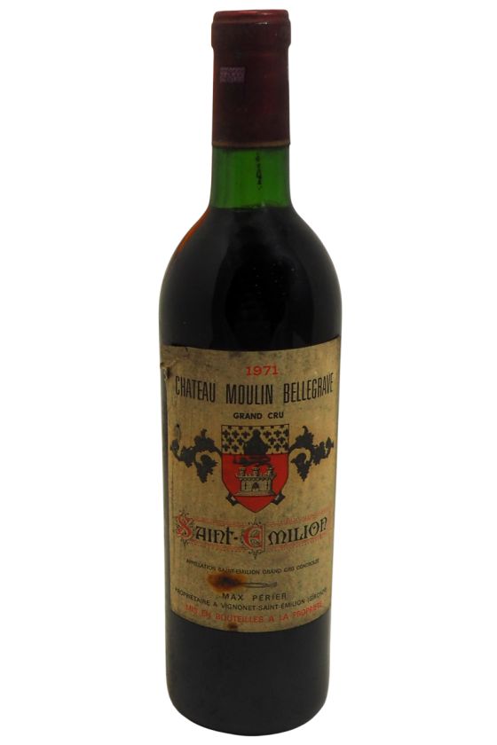 Château Moulin Bellegrave 1971