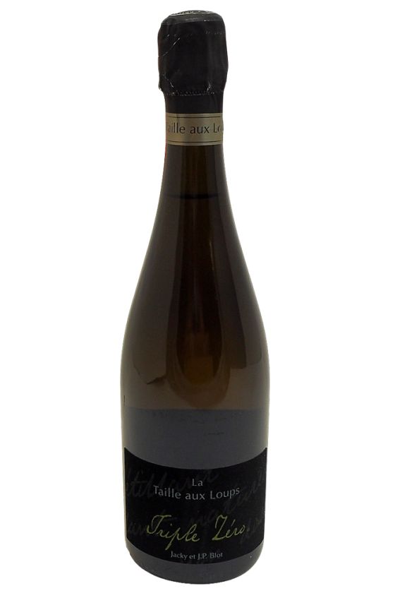 Domaine De La Taille Aux Loups Triple Zero