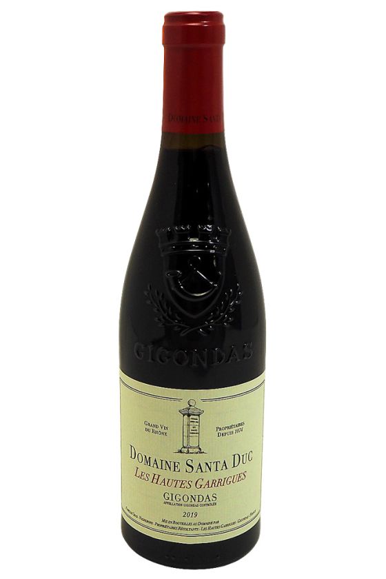 Santa Duc Gigondas Prestige Des Hautes Garrigues Bio 2019