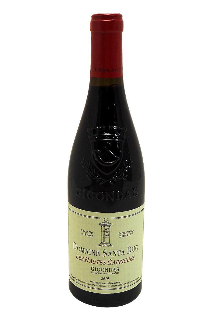 Santa Duc Gigondas Prestige Des Hautes Garrigues Bio 2019
