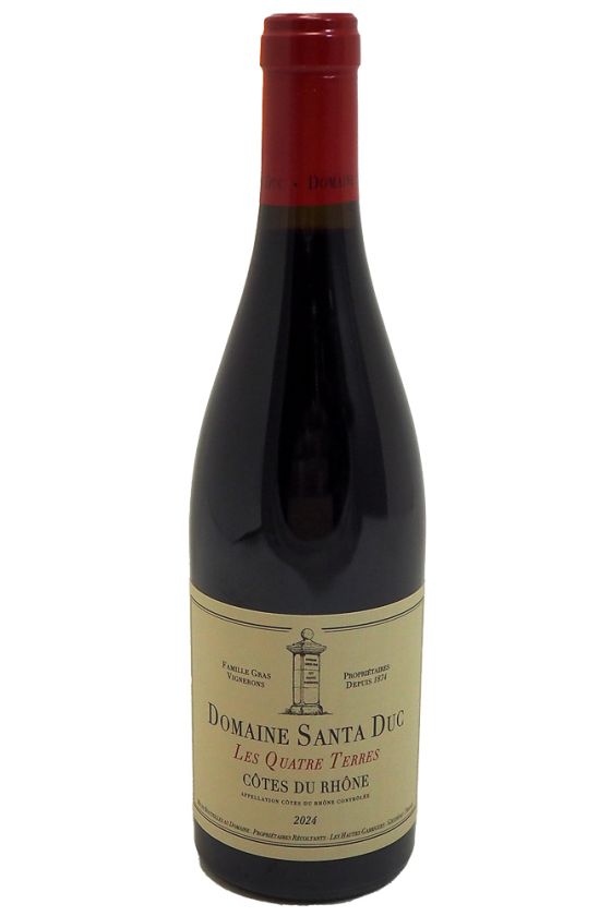 Santa Duc Côtes Du Rhône Les 4 Terres 2024