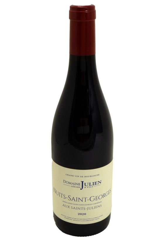 Domaine Julien Gérard Nuits Saint Georges Aux Saint Juliens 2020