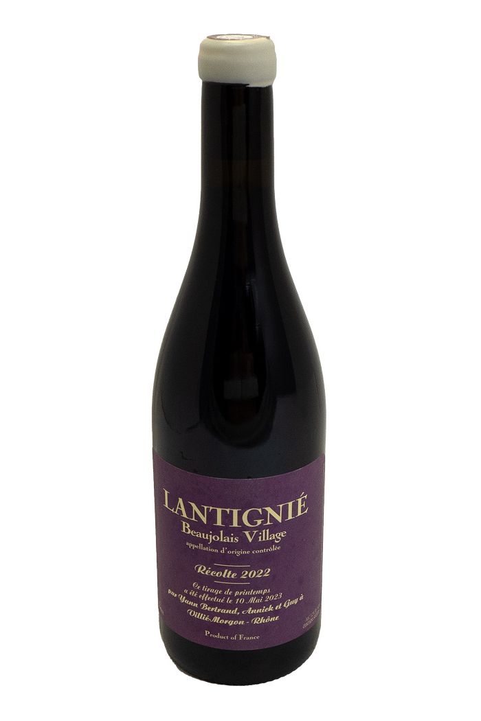 Les Bertrand Beaujolais Village Lantigne Bio 2022