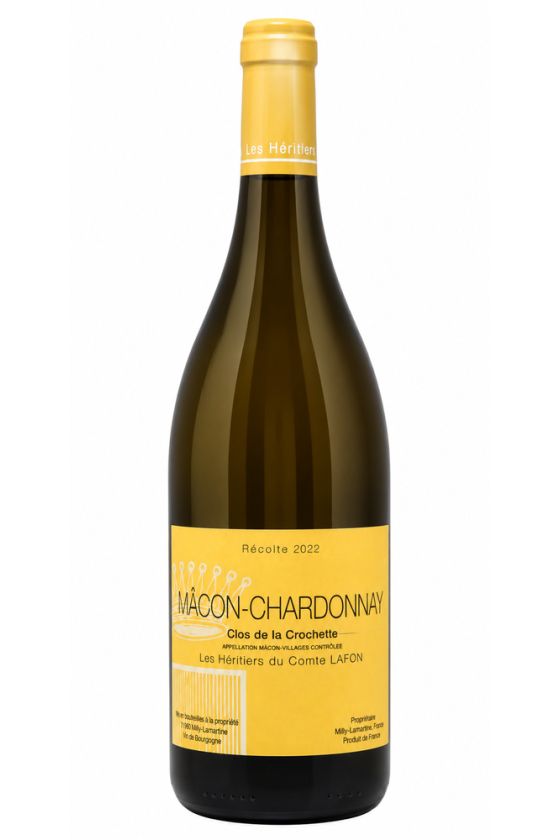 Les Héritiers du Comte Lafon Mâcon Clos de la Crochette Blanc 2022