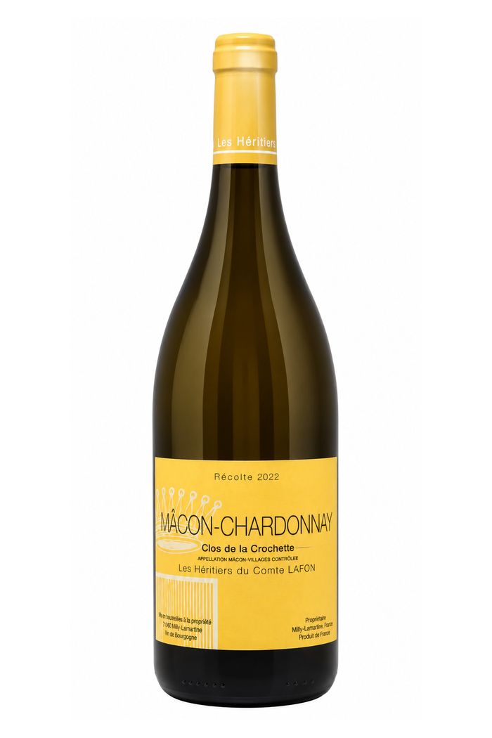 Les Héritiers du Comte Lafon Mâcon Clos de la Crochette Blanc 2022