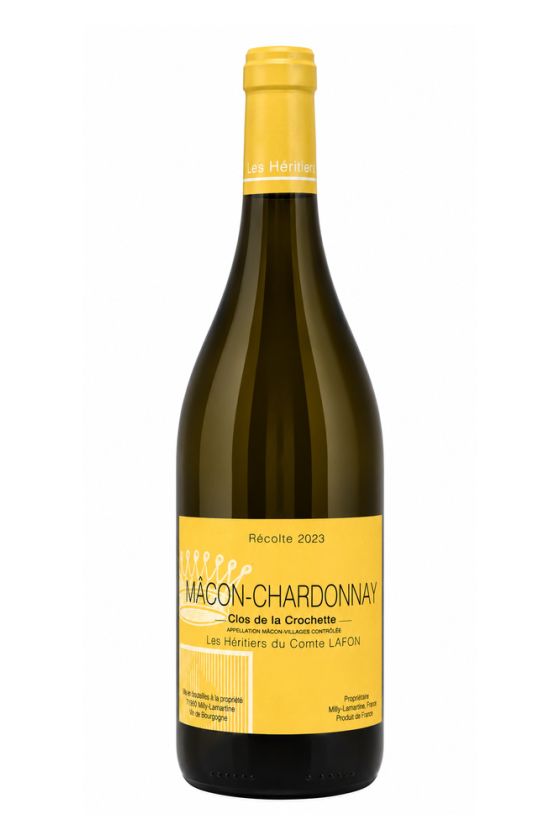 Les Héritiers du Comte Lafon Mâcon Clos de la Crochette Blanc 2023