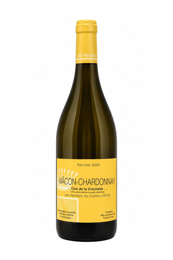 Les Héritiers du Comte Lafon Mâcon Clos de la Crochette Blanc 2023