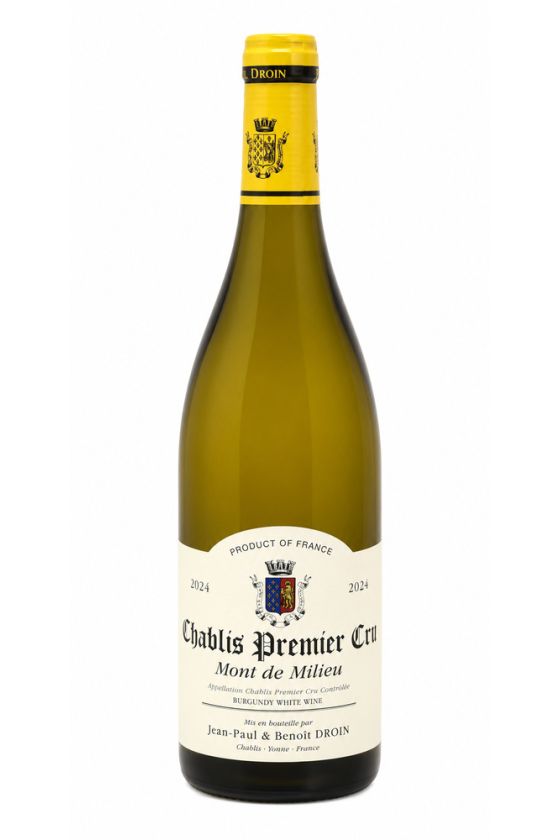 Jean-Paul et Benoît Droin Chablis Mont de Milieu 1er Cru 2024