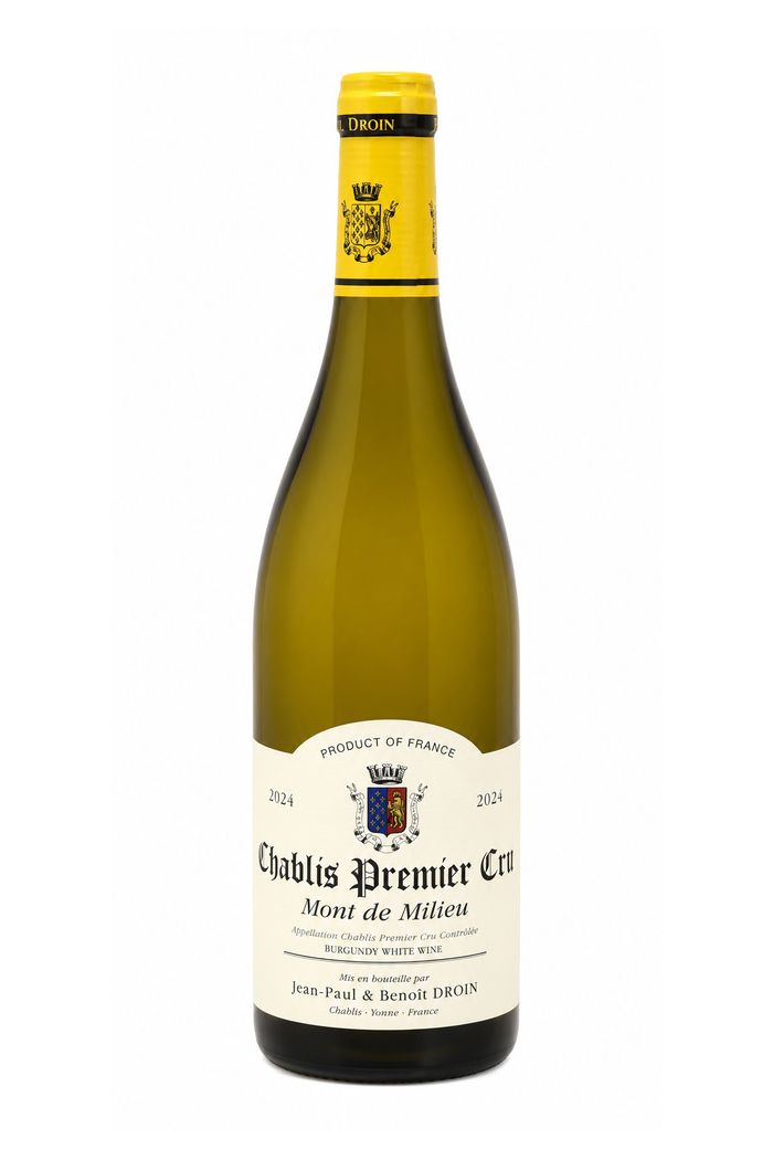 Jean-Paul et Benoît Droin Chablis Mont de Milieu 1er Cru 2024