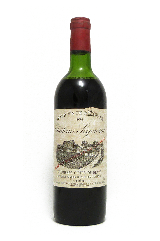 Chateau Segonzac Rouge 1979