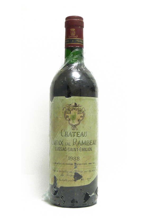 Chateau Croix de Rambeau 1988