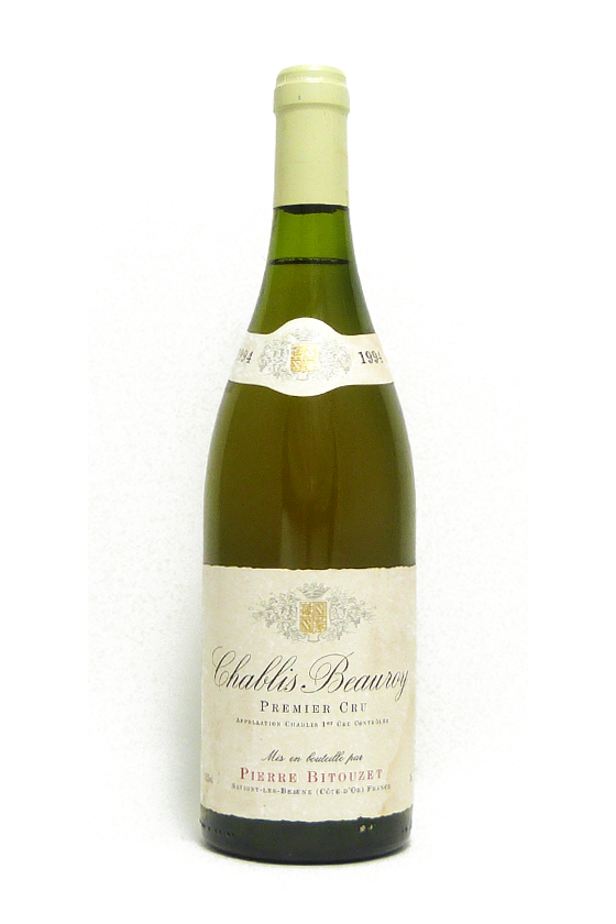 DOMAINE BITOUZET PRIEUR CHABLIS BEAUROY 1ER CRU 1994