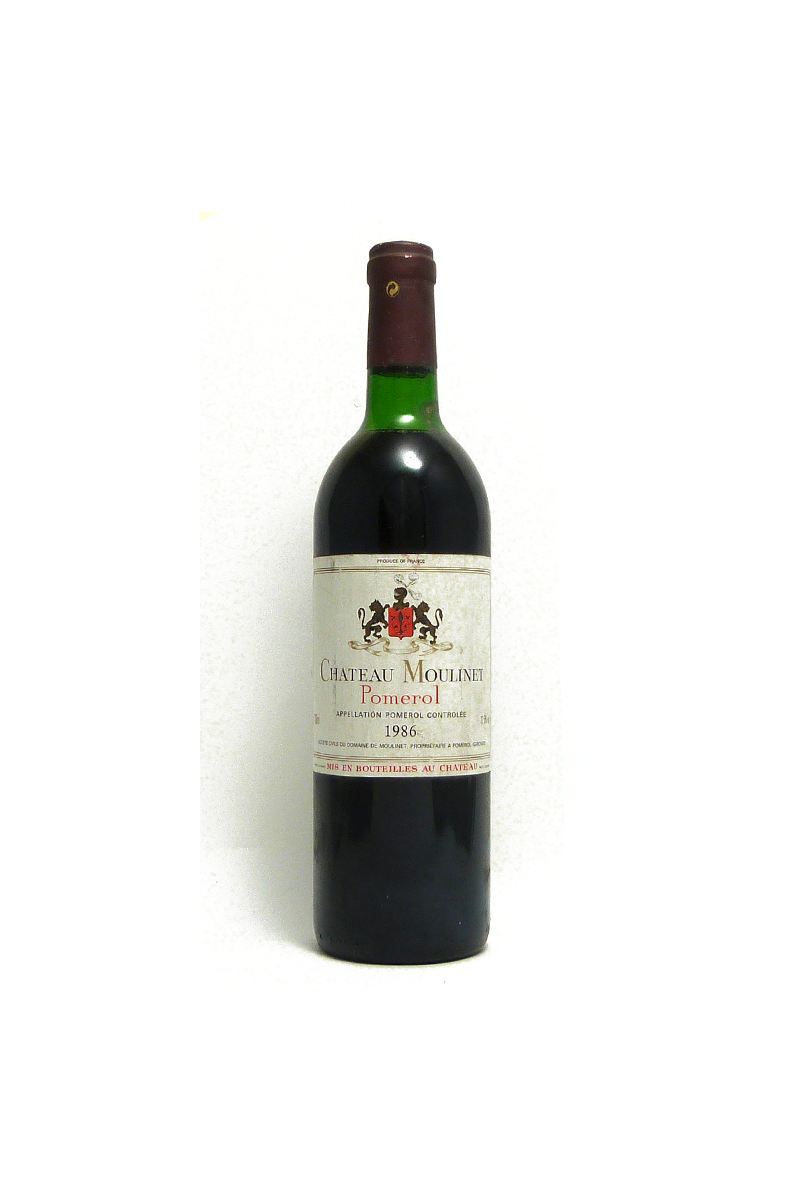 Chateau Moulinet 1986