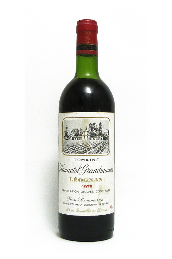 Chateau Hannetot Grandmaison 1975