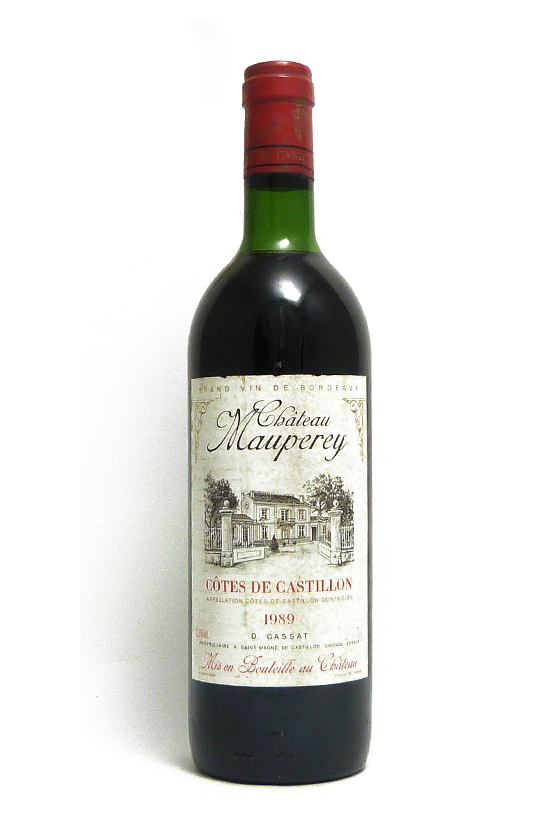 Chateau Mauperey 1989