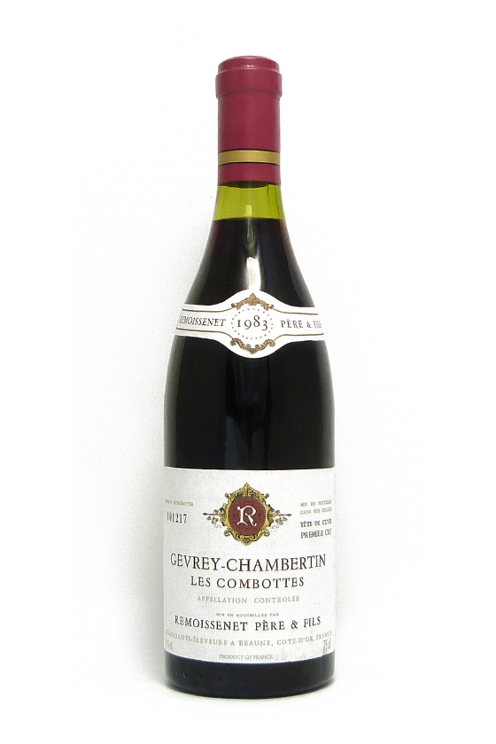 Remoissenet P&F Gevrey Chambertin Les Combottes 1983