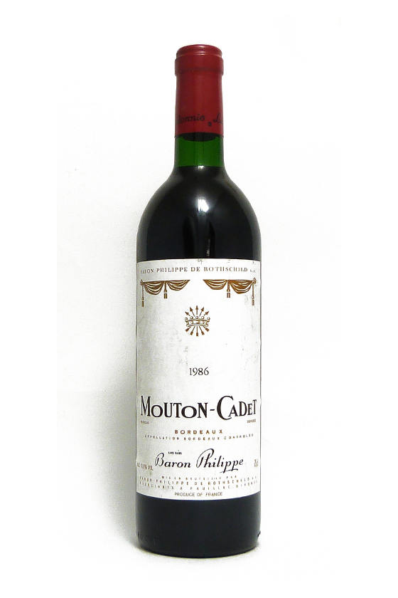 Chateau Mouton Cadet 1986