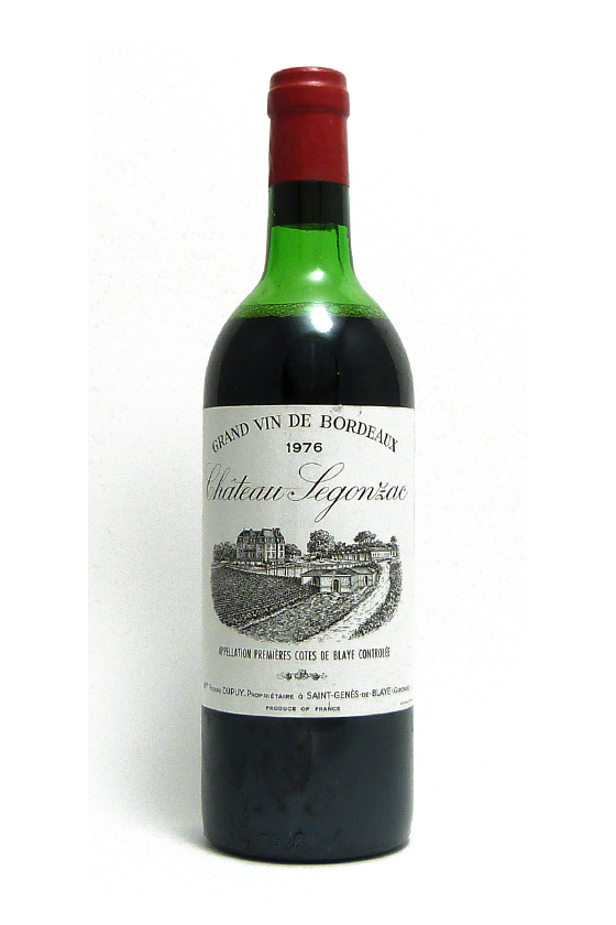 CHATEAU SEGONZAC Rouge 1976