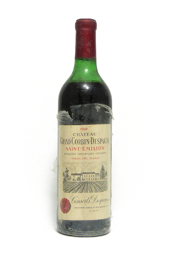 Chateau Grand Corbin despagne 1969