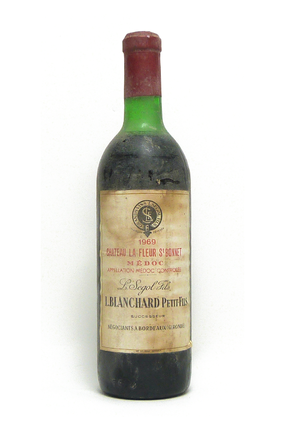 Chateau Fleur Saint Bonnet 1969