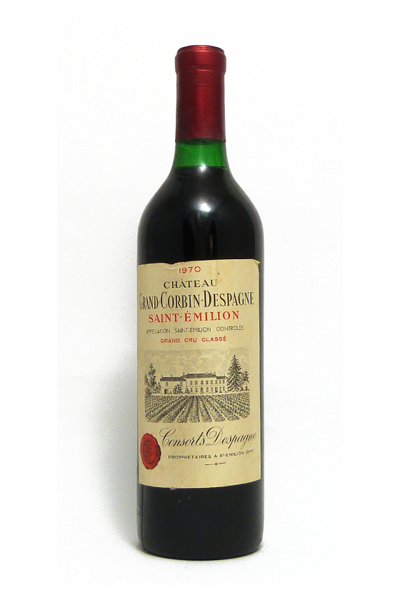 Chateau Grand Corbin despagne 1970