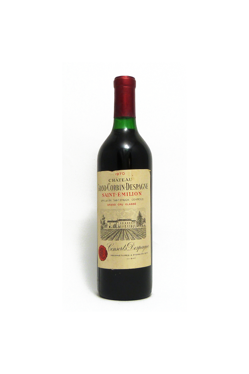 Chateau Grand Corbin despagne 1970