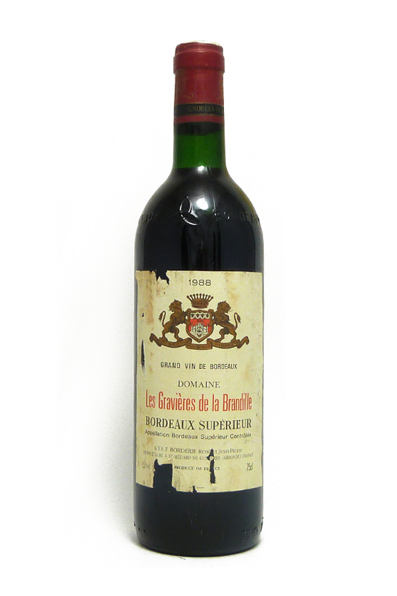 Domaine Les Gravieres de la Brandille 1988