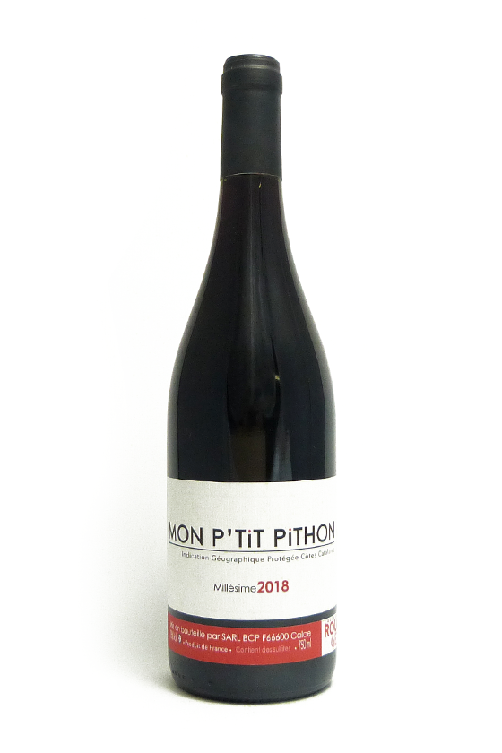 DOMAINE PITHON CUVEE MON P'TIT PITHON 2018