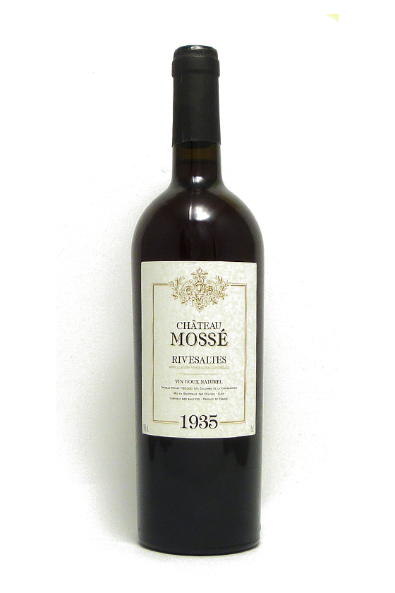 Chateau Mosse 1935