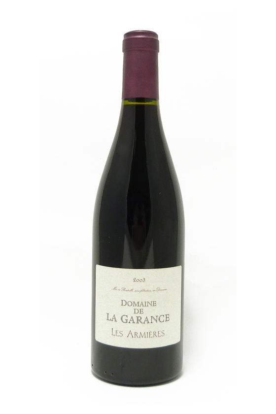 Domaine de la Garance Les Armieres 2003