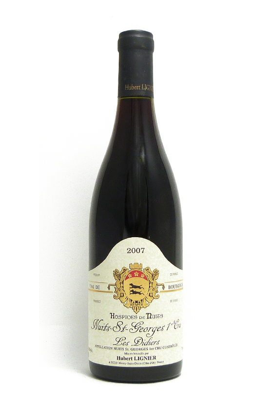 Hubert Lignier Nuits St Georges Les Didiers 1er Cru 2007